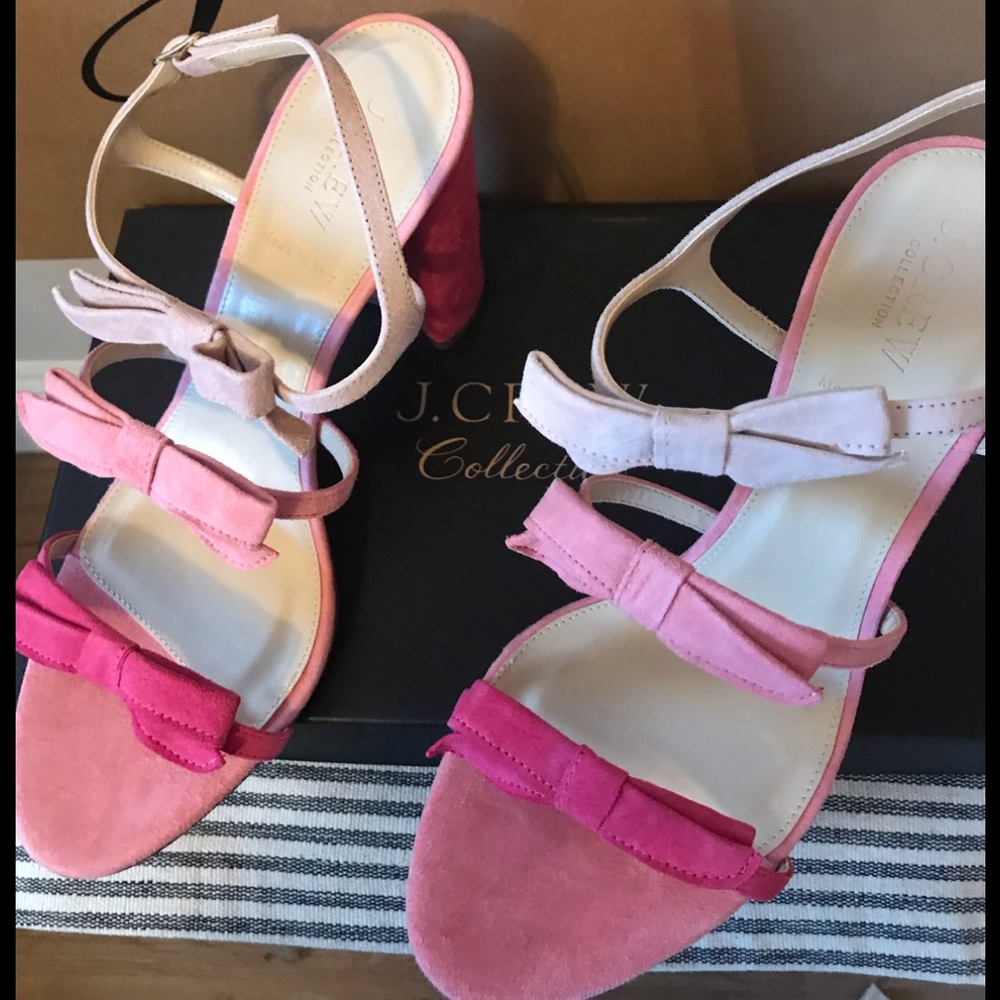 J. Crew Stella Bow Heel - Picture 2 of 8